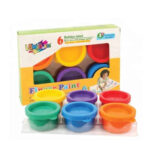 Finger Paints Kit 6 Colors - Non-Toxic