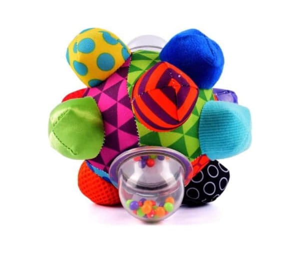 Roll With it Rattle Ball – Newborn Soft Toy