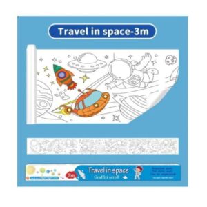 Graffiti Scroll – Travel in Space