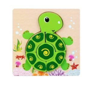 Toddler Puzzle - Turtle Educational Toy