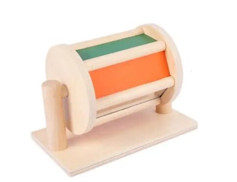 Spinning Drum – Educational Wooden Toy