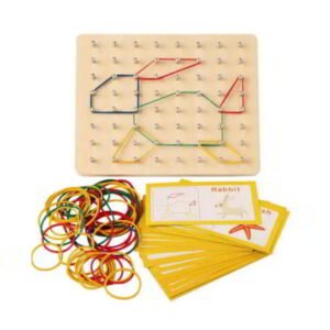 Small Geo Board Educational Toy for Kids