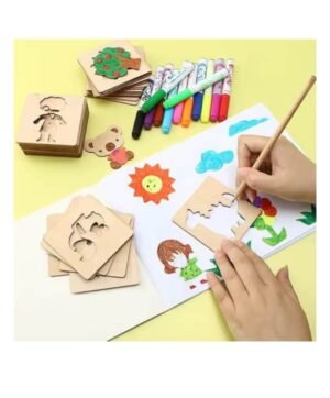 FunShapes Wooden Stencils - Pack of 10