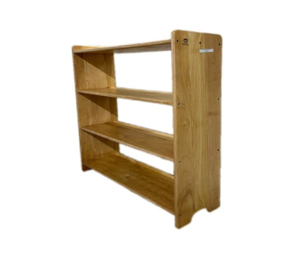 Montessori Wooden Classroom Shelf 4 feet Length