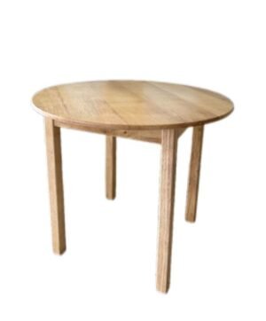 Nursery Table - Wood Finish - Round -  Diameter 30 Inch