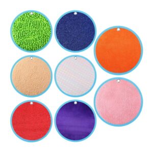 8 Pieces Sensory Mini Mats - Sensory Toy