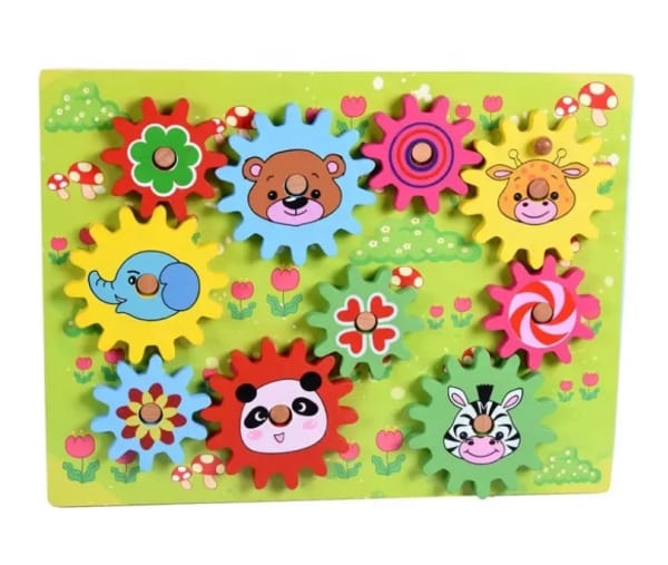 Cogs-and-Gears Educational Toy