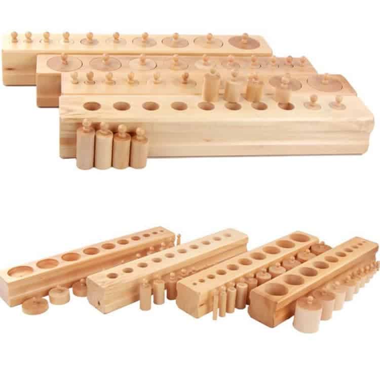 Montessori Cylinder Blocks