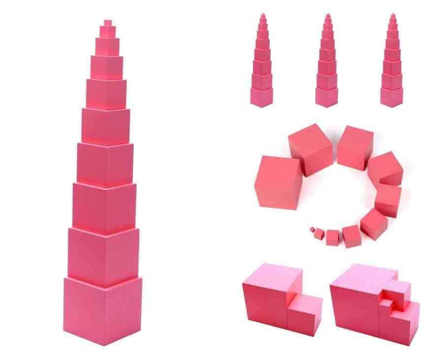 Montessori Pink Tower